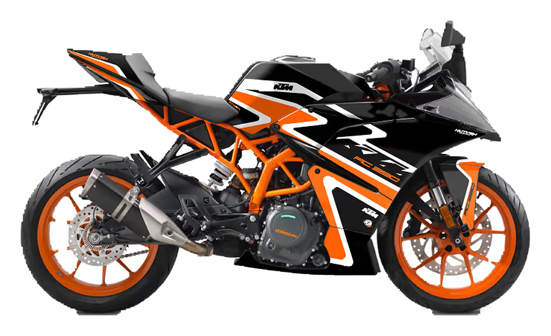 Kit de Gráficas para Moto de Pista KTM RC - Diseño 07 - LedPro Racing