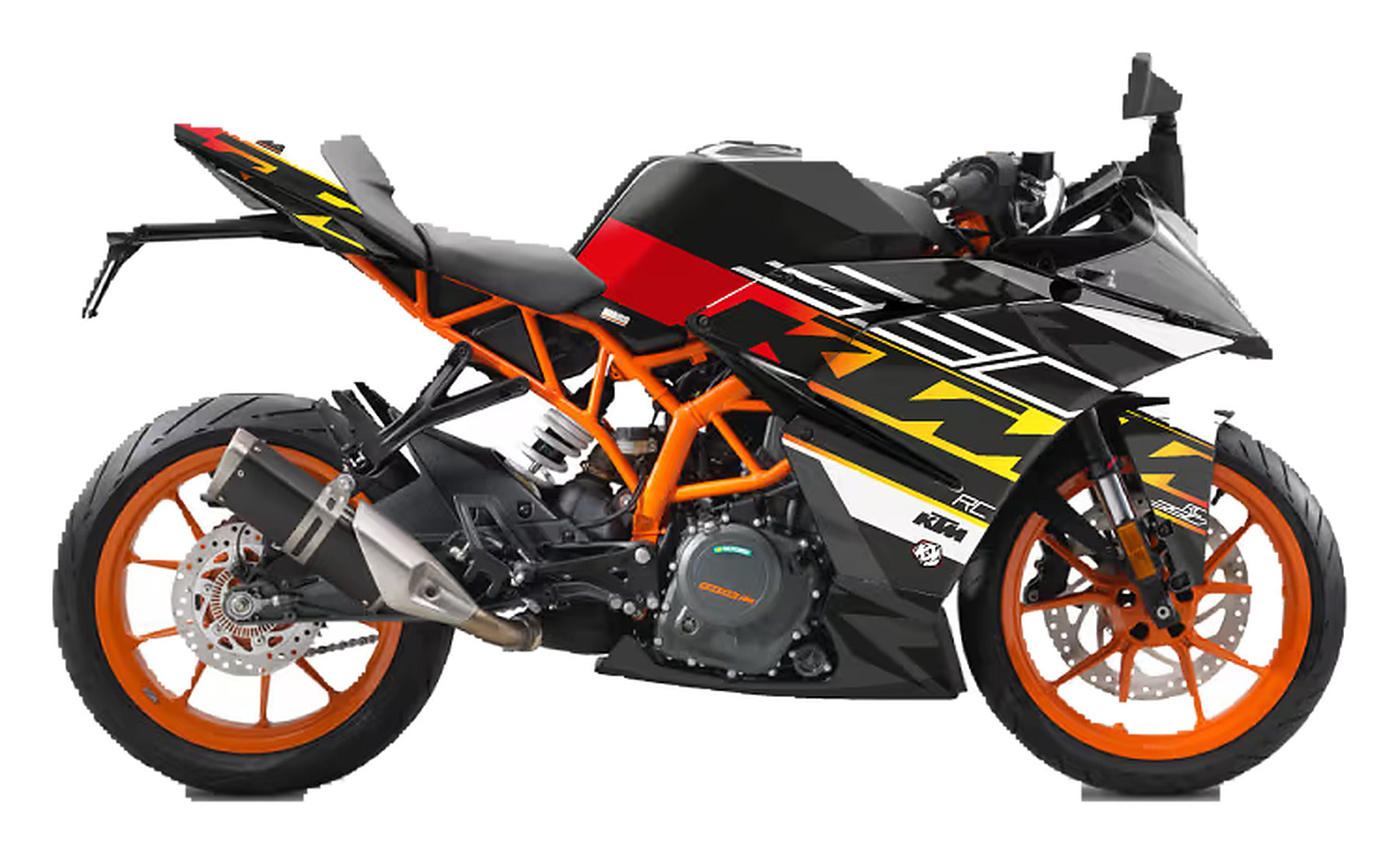 Kit de Gráficas para Moto de Pista KTM RC - Diseño 09 - LedPro Racing