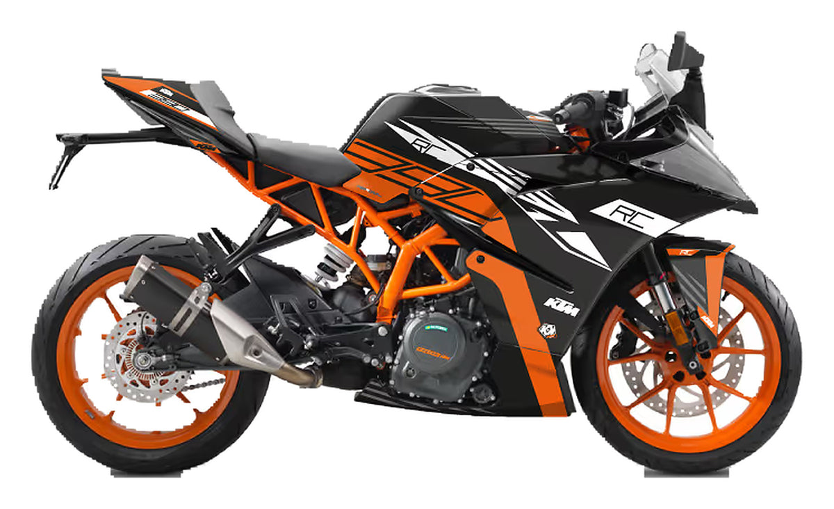 Kit de Gráficas para Moto de Pista KTM RC - Diseño 10 - LedPro Racing