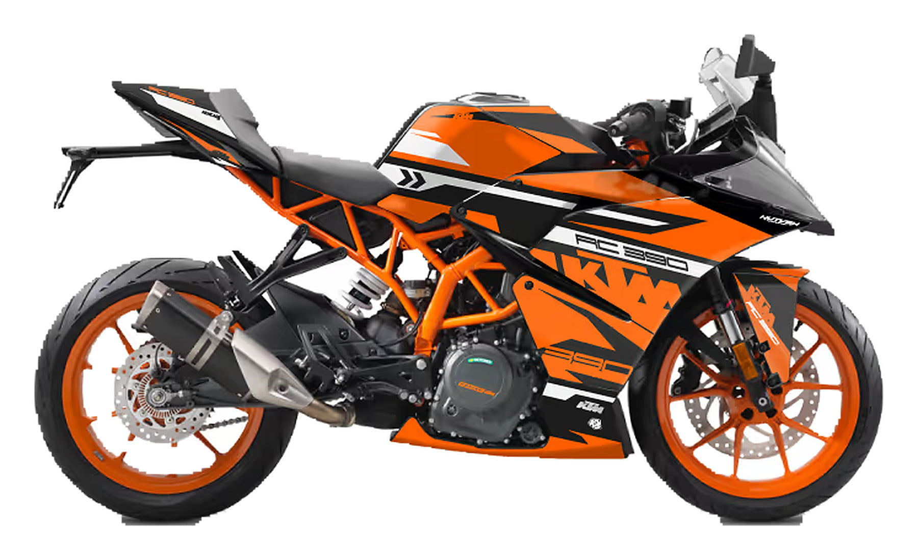 Kit de Gráficas para Moto de Pista KTM RC - Diseño 11 - LedPro Racing