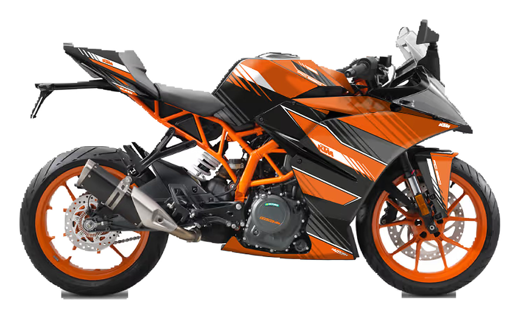 Kit de Gráficas para Moto de Pista KTM RC - Diseño 12 - LedPro Racing