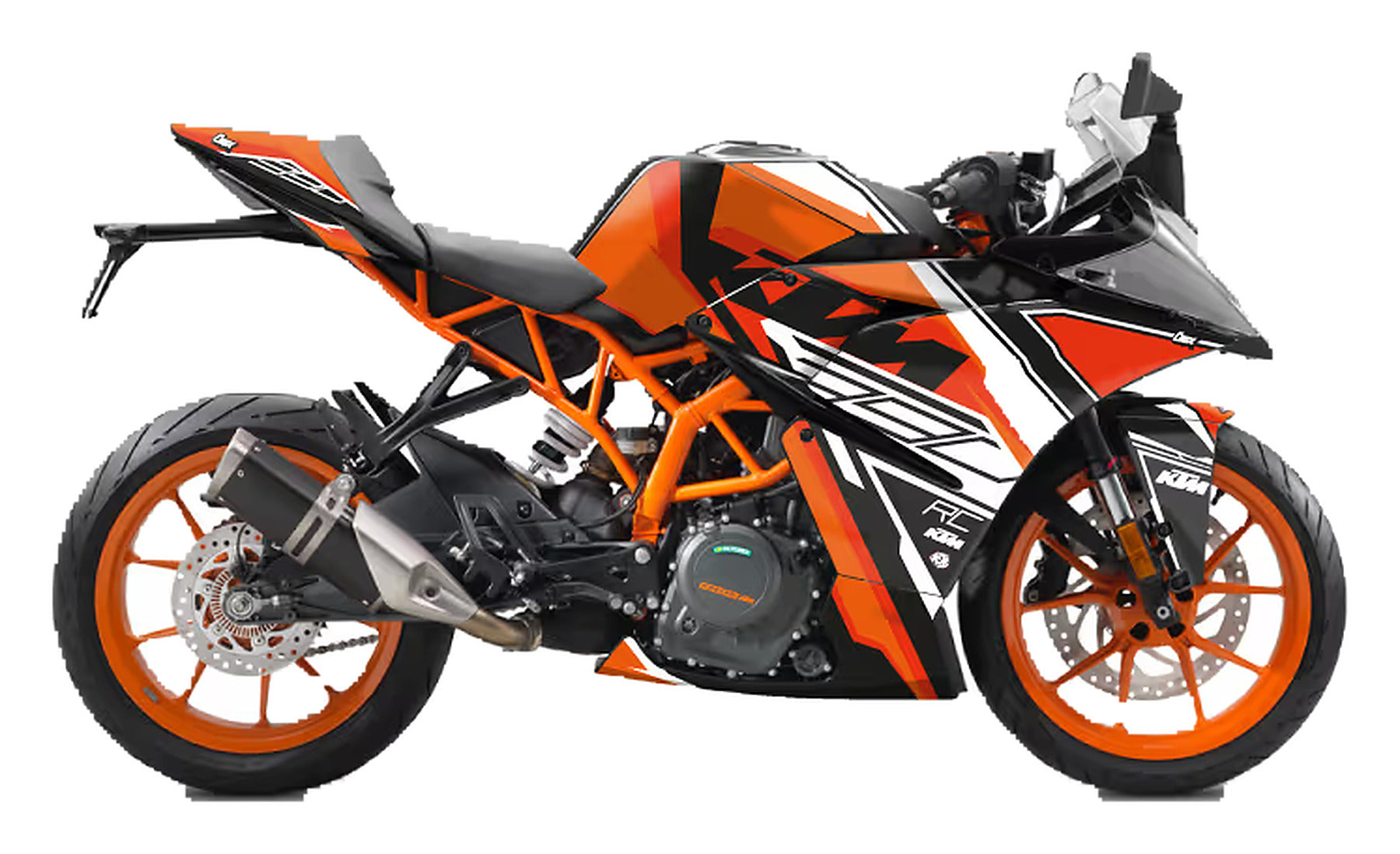 Kit de Gráficas para Moto de Pista KTM RC - Diseño 13 - LedPro Racing