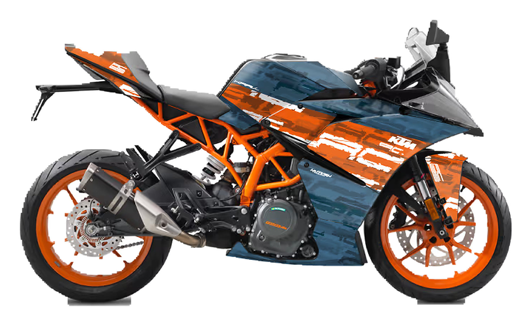 Kit de Gráficas para Moto de Pista KTM RC - Diseño 14 - LedPro Racing