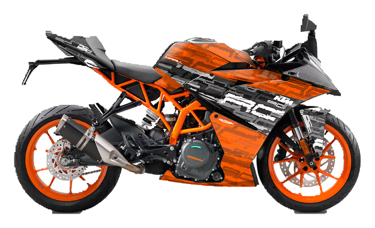 Kit de Gráficas para Moto de Pista KTM RC - Diseño 16 - LedPro Racing
