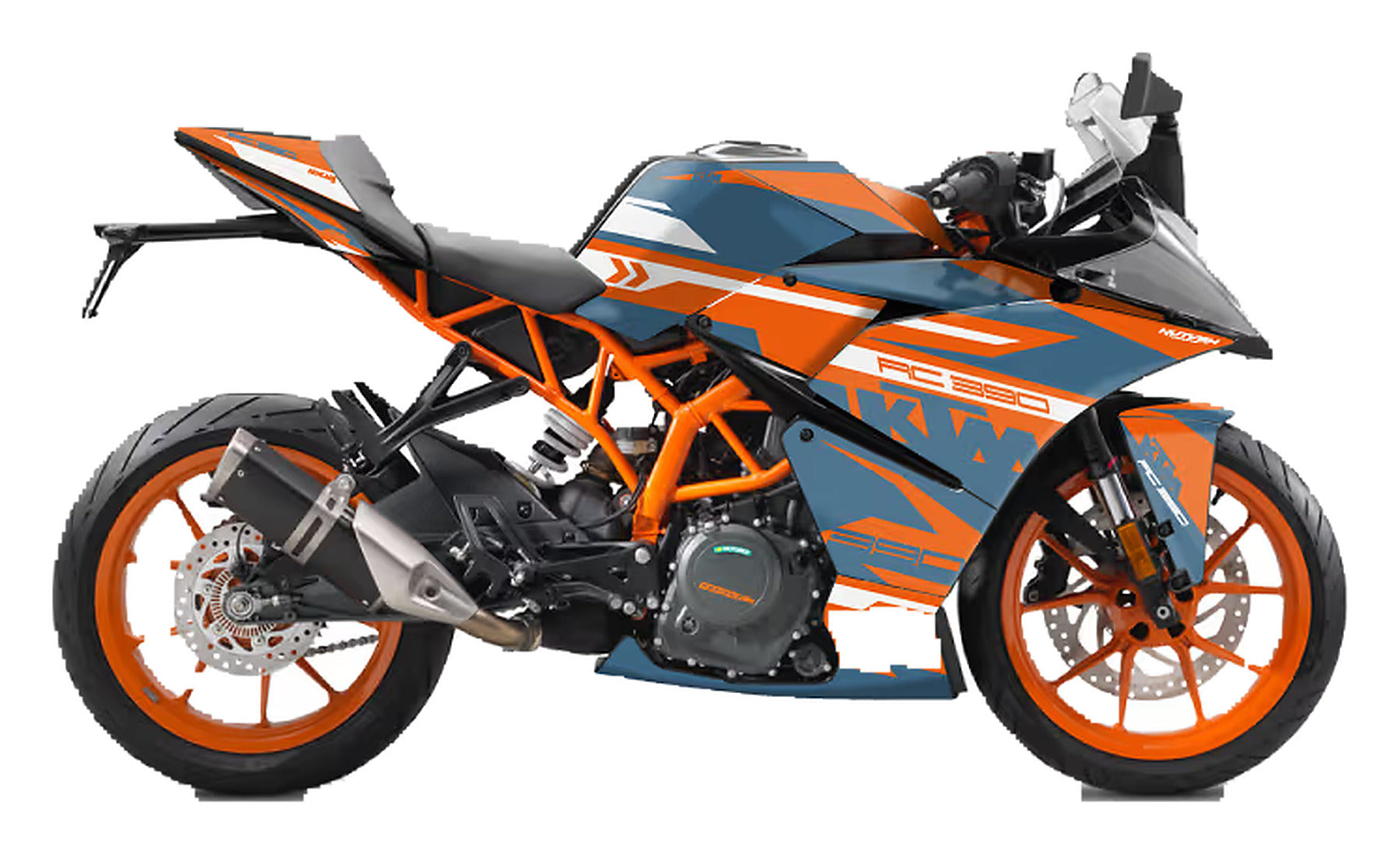Kit de Gráficas para Moto de Pista KTM RC - Diseño 17 - LedPro Racing