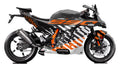 Kit de Gráficas para Moto de Pista KTM RC - Diseño 18 - LedPro Racing
