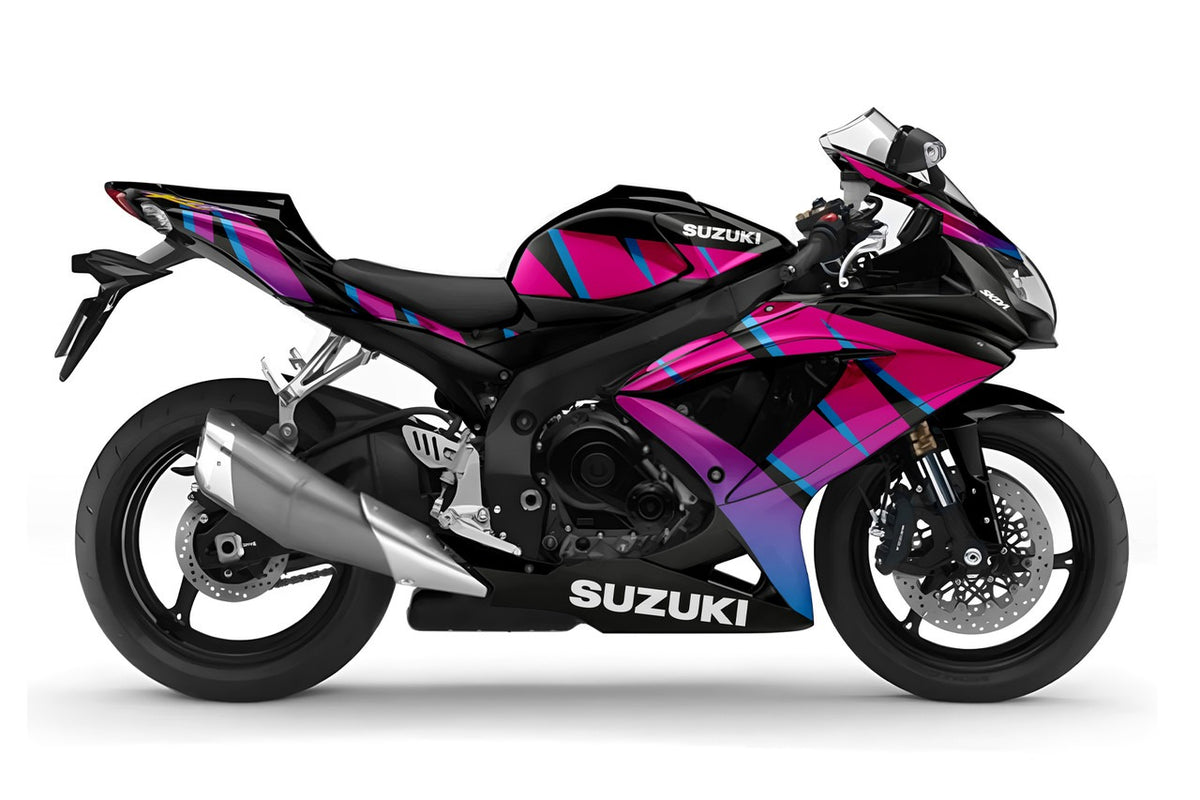 Kit de Gráficas para Moto de Pista Suzuki GSX-R 600 - Diseño 07 - LedPro Racing