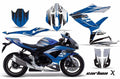 Kit de Gráficas para Moto de Pista Suzuki GSX-R 600 - Diseño 08 - LedPro Racing