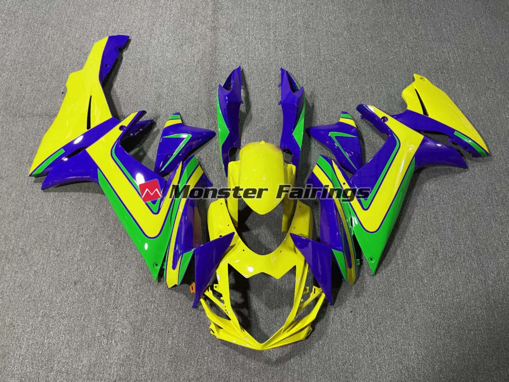 Kit de Gráficas para Moto de Pista Suzuki GSX-R 600 - Diseño 11 - LedPro Racing