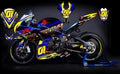 Kit de Gráficas para Moto de Pista Suzuki GSX-R 600 - Diseño 20 - LedPro Racing