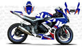 Kit de Gráficas para Moto de Pista Suzuki GSX-R 600 - Diseño 21 - LedPro Racing