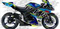 Kit de Gráficas para Moto de Pista Suzuki GSX-R 600 - Diseño 24 - LedPro Racing