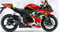 Kit de Gráficas para Moto de Pista Suzuki GSX-R 600 - Diseño 27 - LedPro Racing