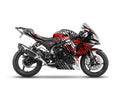 Kit de Gráficas para Moto de Pista Suzuki GSX-R 600 - Diseño 28 - LedPro Racing