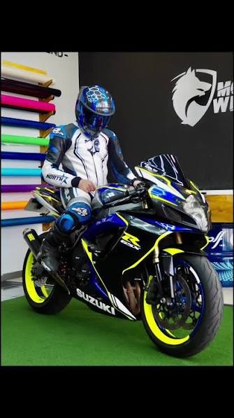Kit de Gráficas para Moto de Pista Suzuki GSX-R 600 - Diseño 31 - LedPro Racing