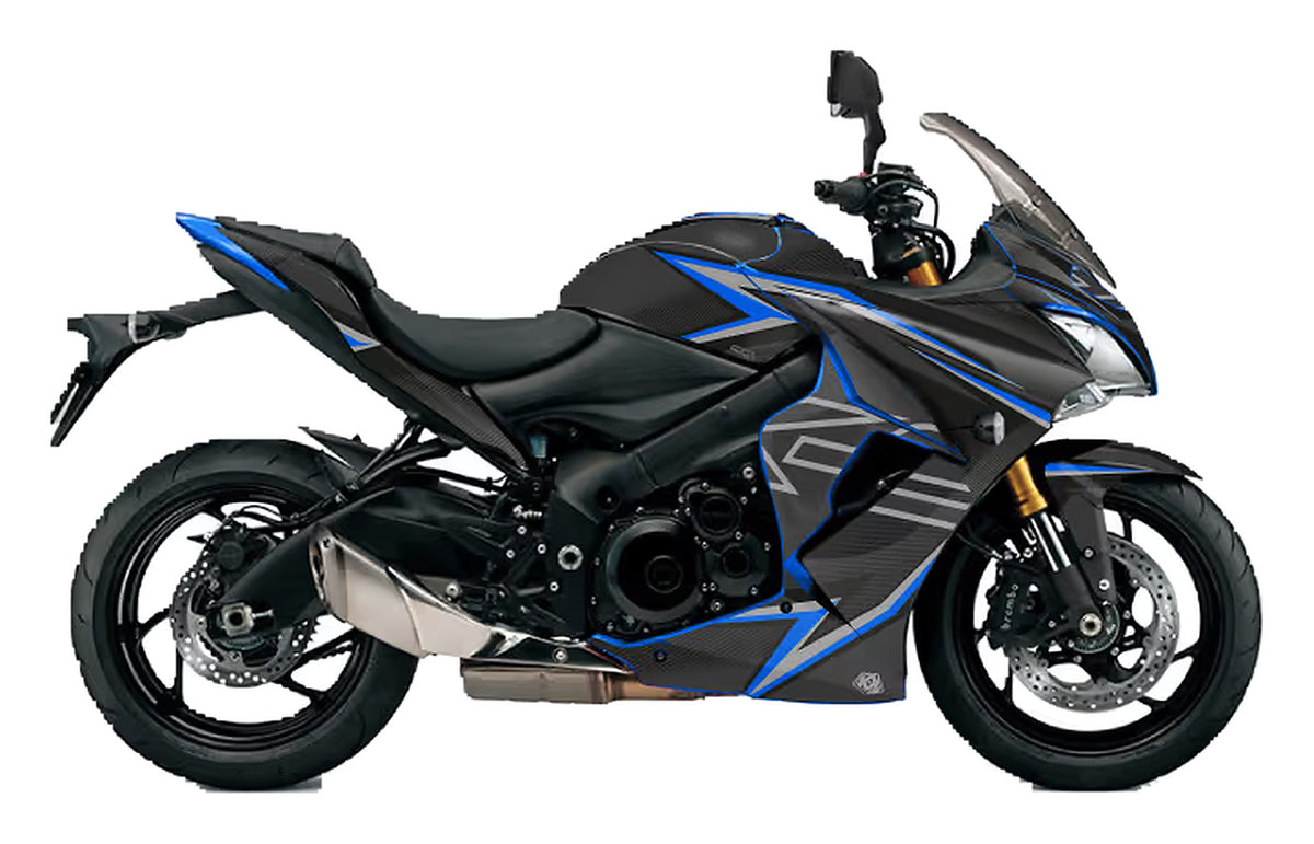 Kit de Gráficas para Moto de Pista Suzuki GSX-S 1000 F - Diseño 02 - LedPro Racing