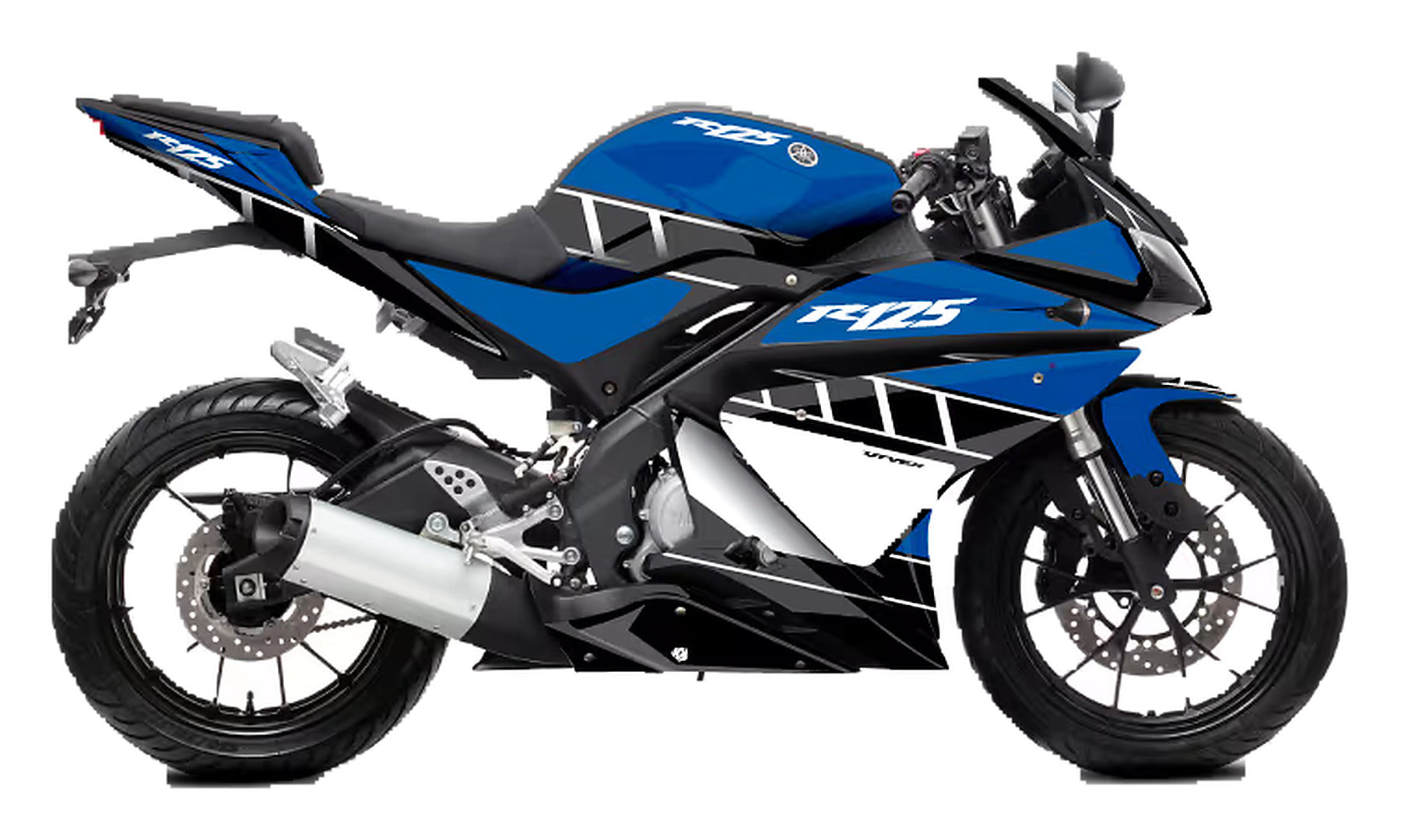 Kit de Gráficas para Moto de Pista Yamaha R1 - Diseño 09 - LedPro Racing