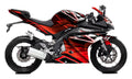 Kit de Gráficas para Moto de Pista Yamaha R1 - Diseño 10 - LedPro Racing