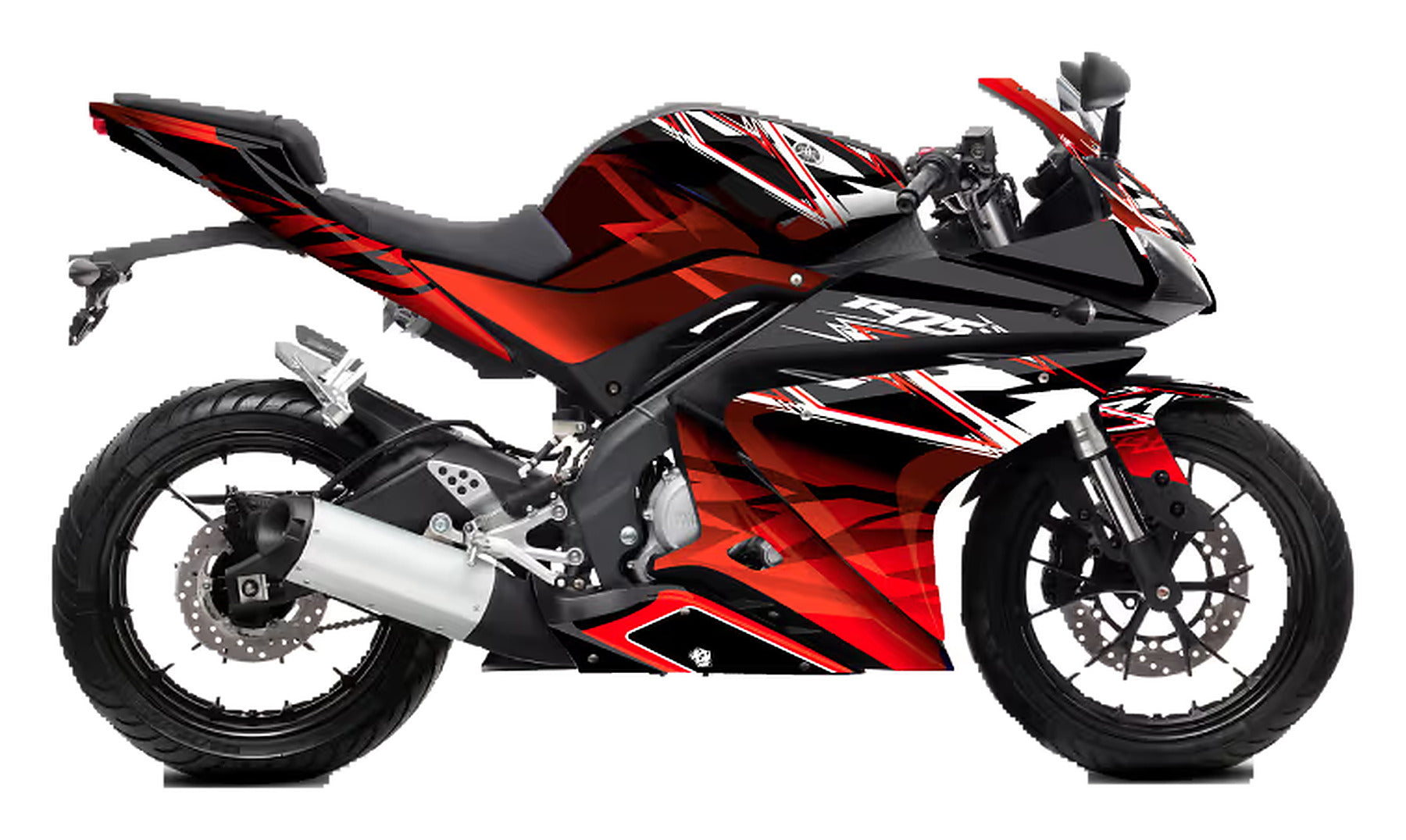 Kit de Gráficas para Moto de Pista Yamaha R1 - Diseño 10 - LedPro Racing