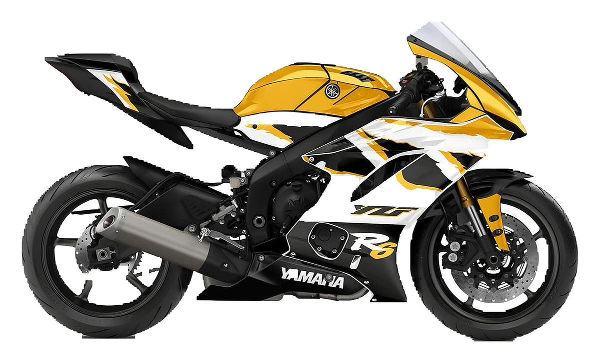 Kit de Gráficas para Moto de Pista Yamaha R1 - Diseño 101 - LedPro Racing