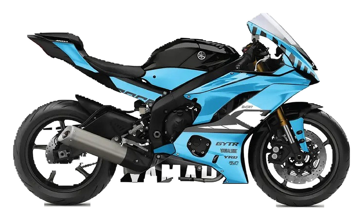 Kit de Gráficas para Moto de Pista Yamaha R1 - Diseño 105 - LedPro Racing