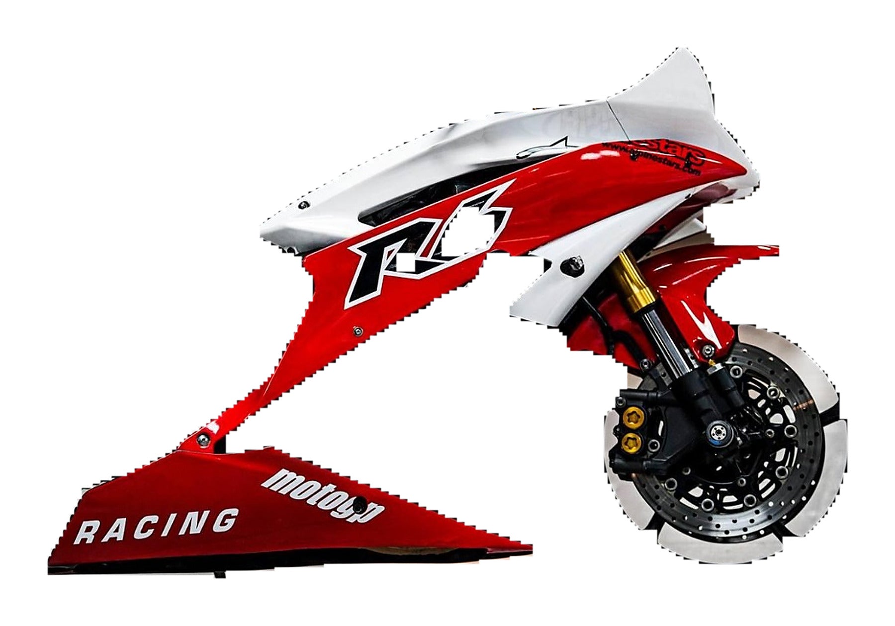 Kit de Gráficas para Moto de Pista Yamaha R1 - Diseño 108 - LedPro Racing