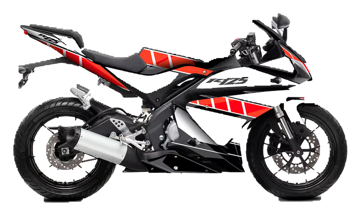 Kit de Gráficas para Moto de Pista Yamaha R1 - Diseño 12 - LedPro Racing