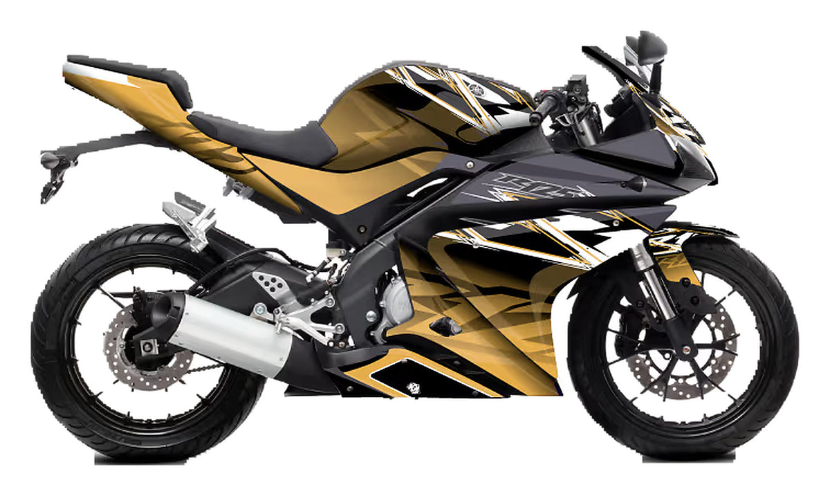 Kit de Gráficas para Moto de Pista Yamaha R1 - Diseño 14 - LedPro Racing