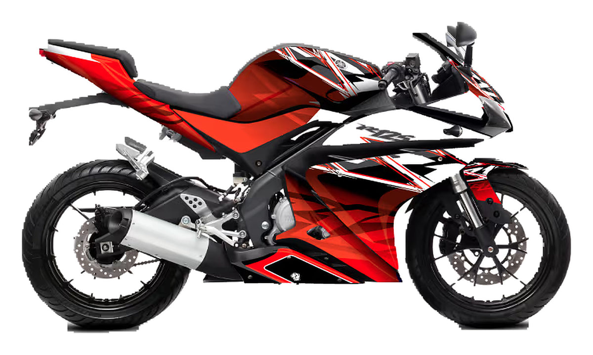Kit de Gráficas para Moto de Pista Yamaha R1 - Diseño 15 - LedPro Racing