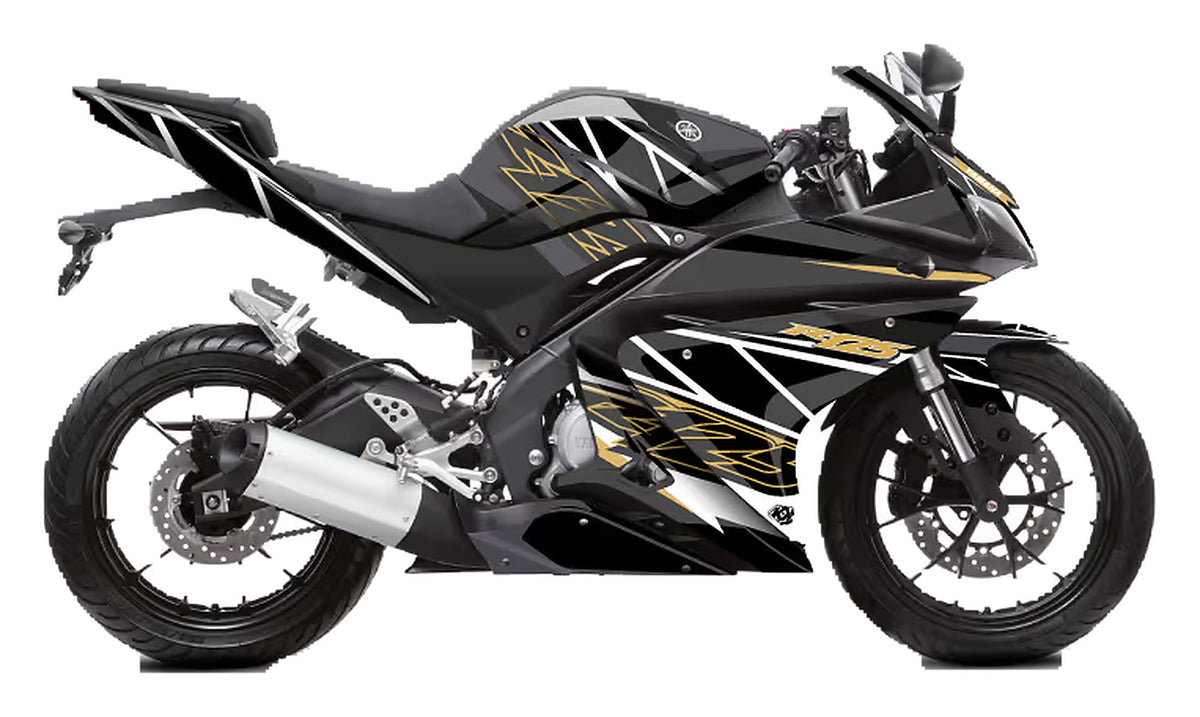 Kit de Gráficas para Moto de Pista Yamaha R1 - Diseño 17 - LedPro Racing