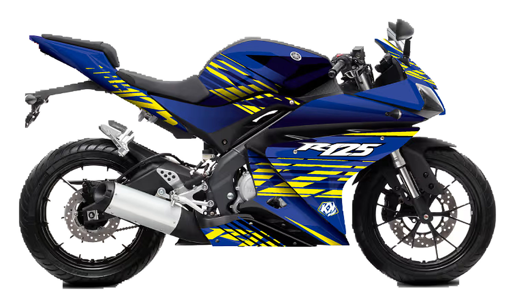 Kit de Gráficas para Moto de Pista Yamaha R1 - Diseño 19 - LedPro Racing