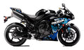 Kit de Gráficas para Moto de Pista Yamaha R1 - Diseño 23 - LedPro Racing