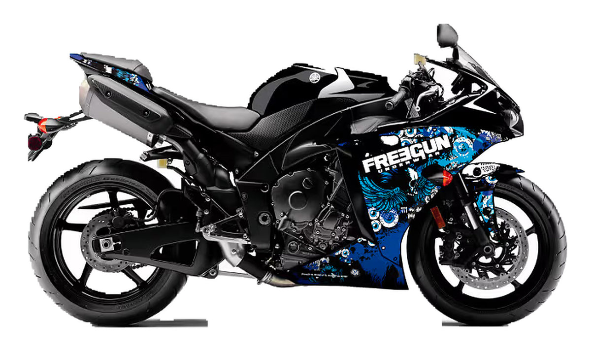 Kit de Gráficas para Moto de Pista Yamaha R1 - Diseño 23 - LedPro Racing