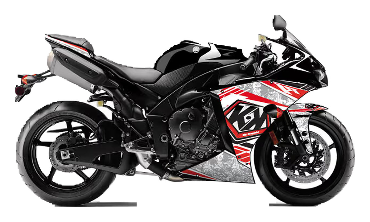 Kit de Gráficas para Moto de Pista Yamaha R1 - Diseño 26 - LedPro Racing