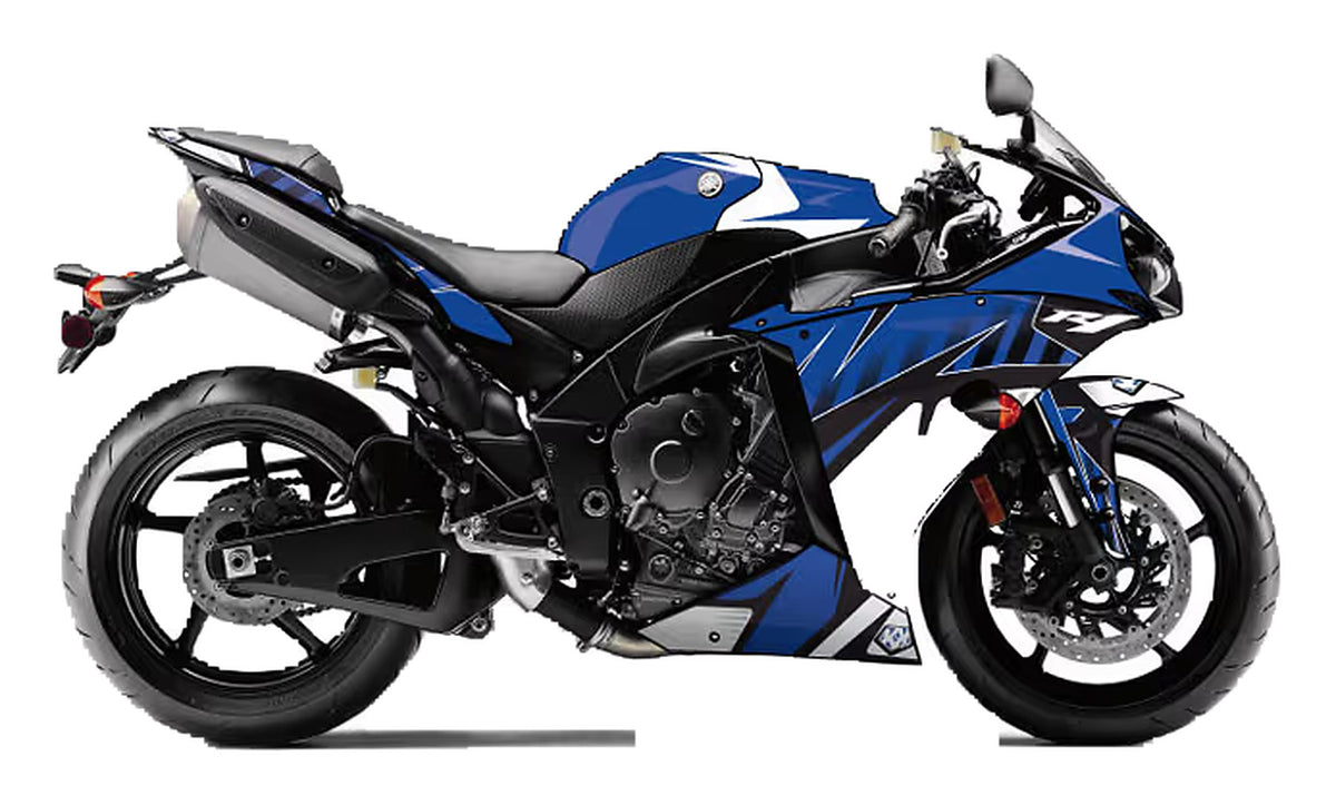 Kit de Gráficas para Moto de Pista Yamaha R1 - Diseño 28 - LedPro Racing