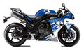 Kit de Gráficas para Moto de Pista Yamaha R1 - Diseño 30 - LedPro Racing