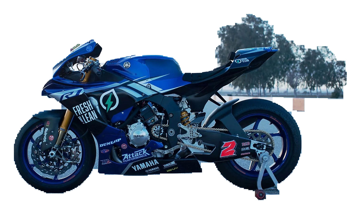 Kit de Gráficas para Moto de Pista Yamaha R1 - Diseño 33 - LedPro Racing