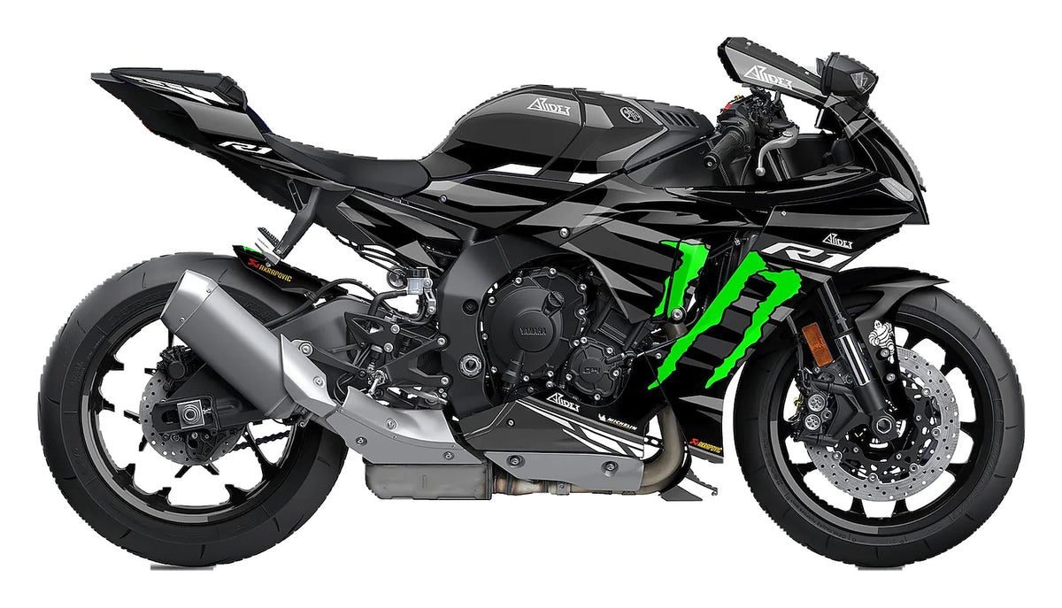 Kit de Gráficas para Moto de Pista Yamaha R1 - Diseño 38 - LedPro Racing
