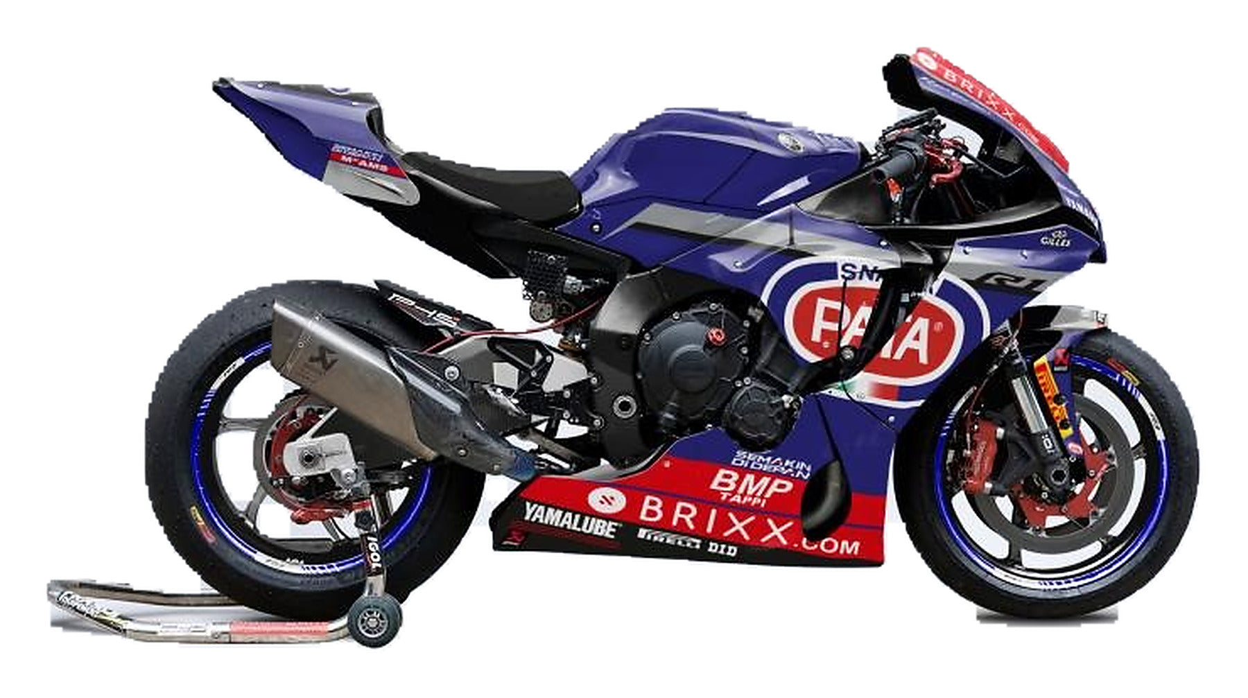 Kit de Gráficas para Moto de Pista Yamaha R1 - Diseño 41 - LedPro Racing
