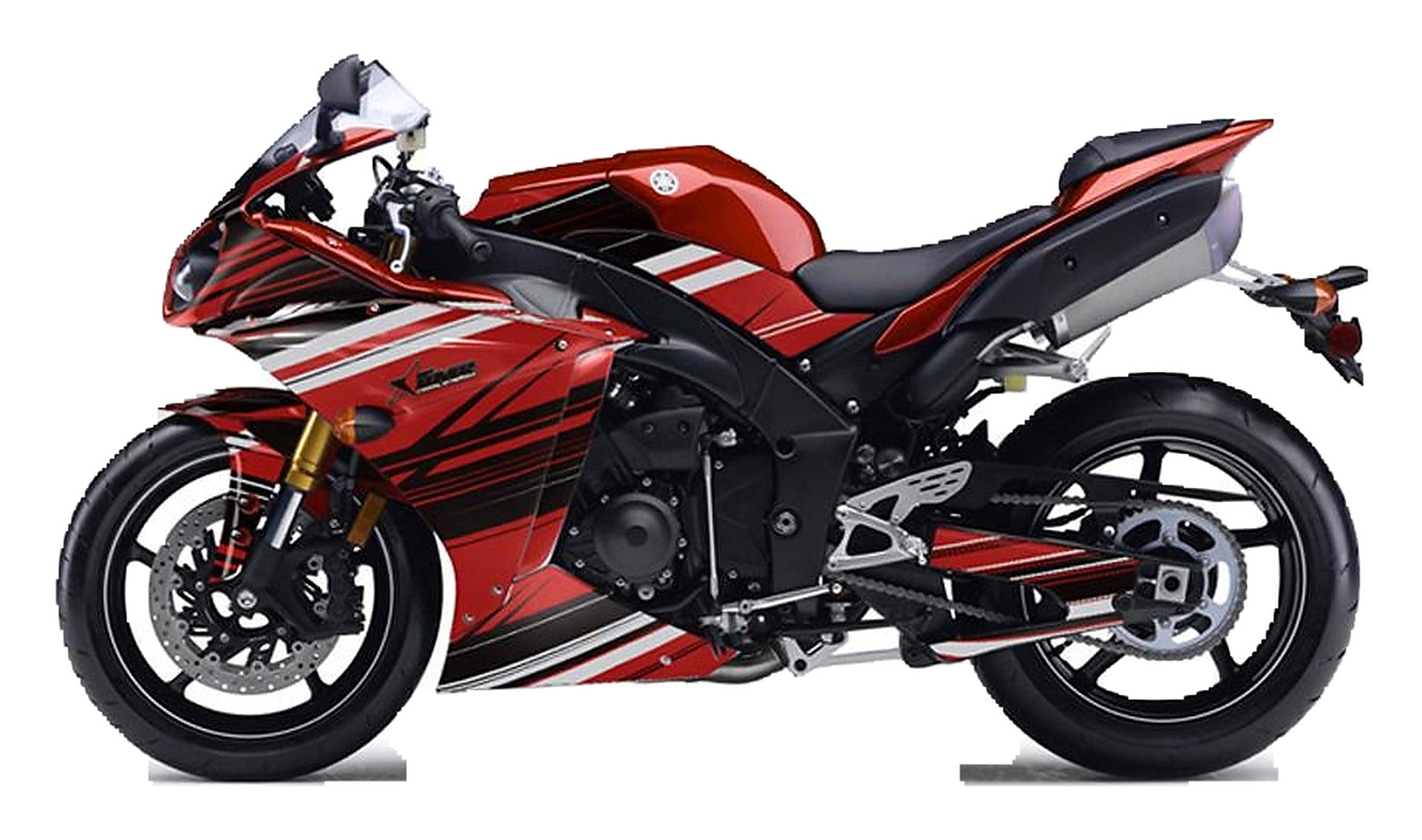 Kit de Gráficas para Moto de Pista Yamaha R1 - Diseño 49 - LedPro Racing