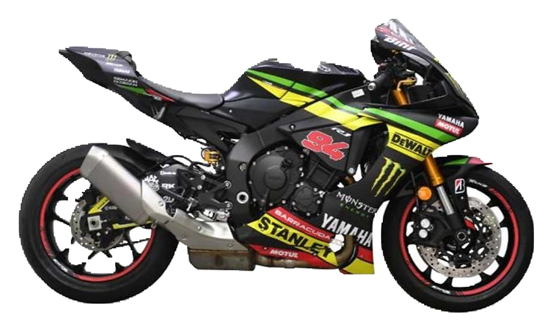 Kit de Gráficas para Moto de Pista Yamaha R1 - Diseño 65 - LedPro Racing