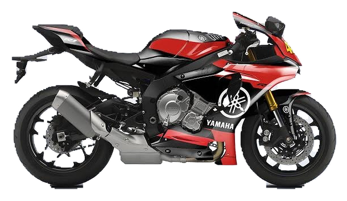 Kit de Gráficas para Moto de Pista Yamaha R1 - Diseño 67 - LedPro Racing
