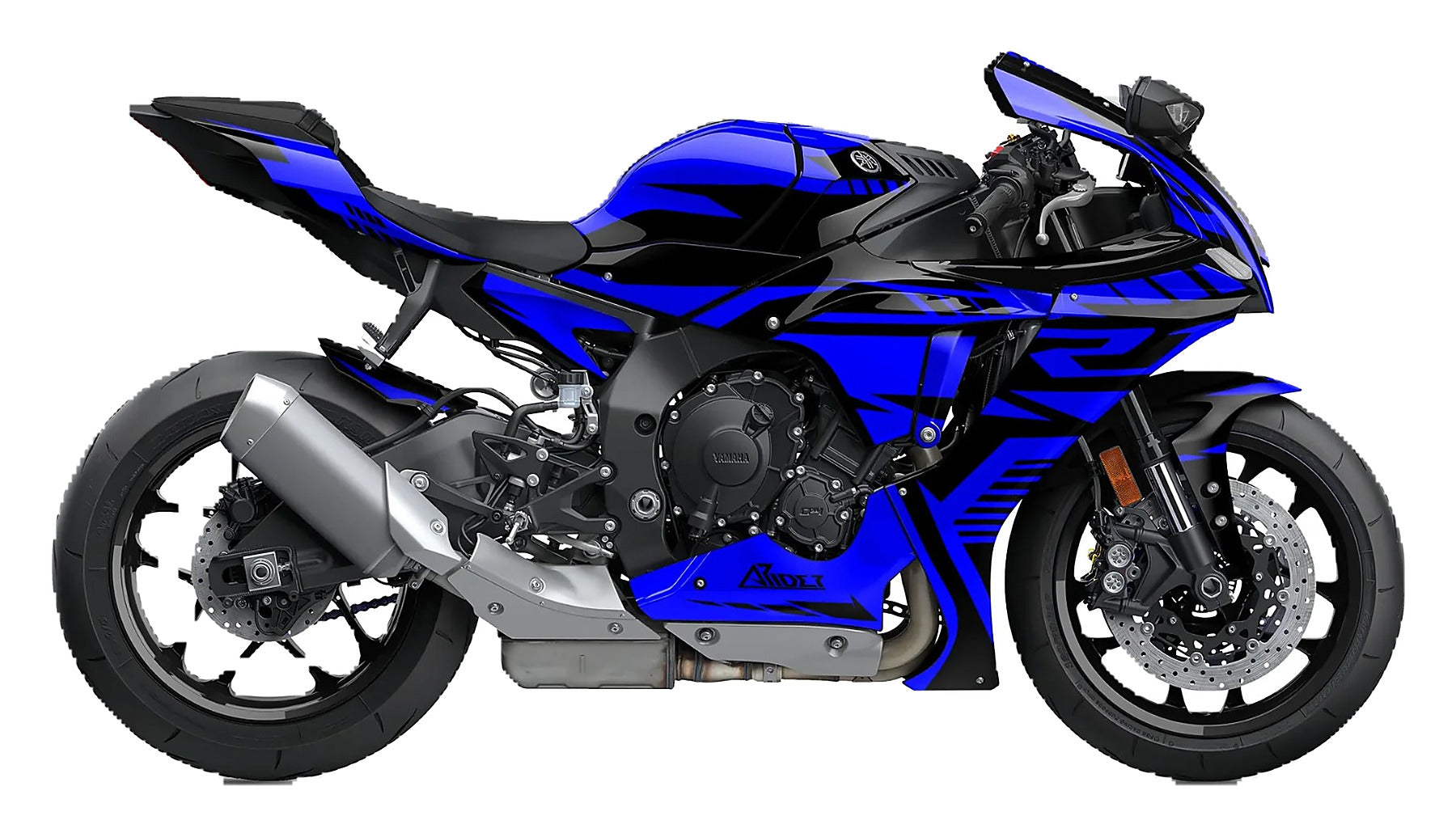 Kit de Gráficas para Moto de Pista Yamaha R1 - Diseño 68 - LedPro Racing
