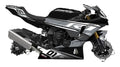 Kit de Gráficas para Moto de Pista Yamaha R1 - Diseño 70 - LedPro Racing