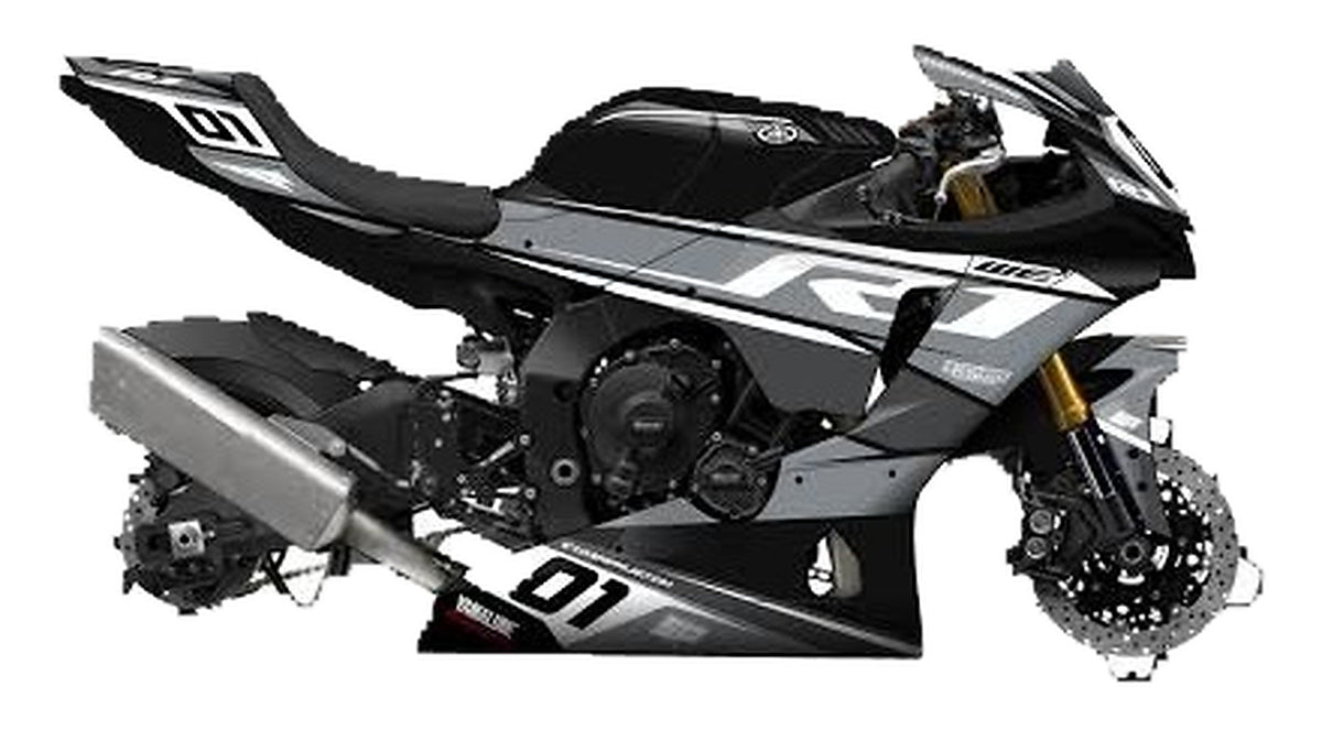 Kit de Gráficas para Moto de Pista Yamaha R1 - Diseño 70 - LedPro Racing