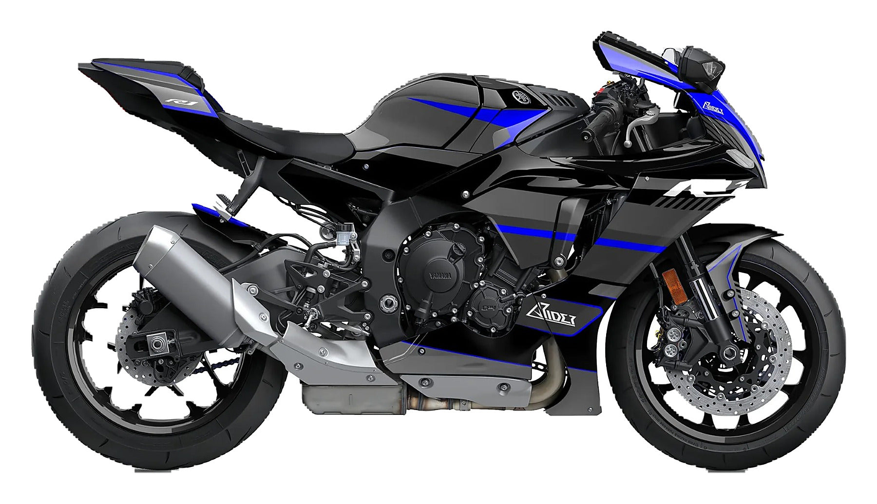 Kit de Gráficas para Moto de Pista Yamaha R1 - Diseño 79 - LedPro Racing