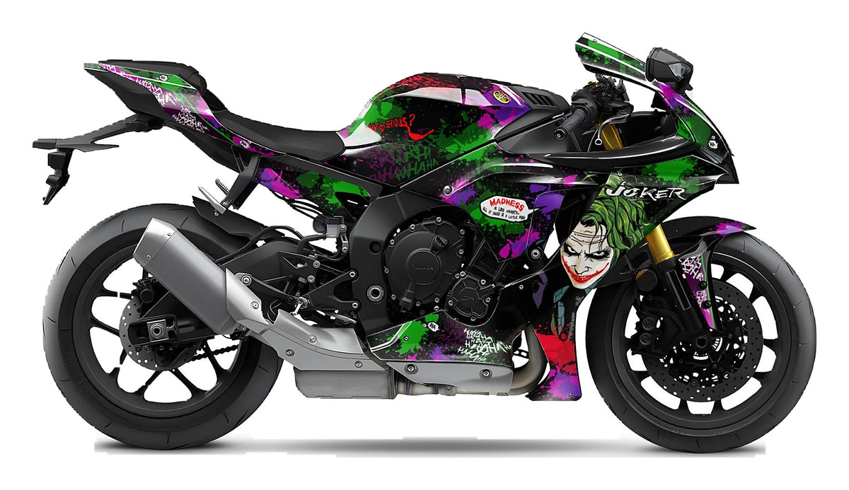 Kit de Gráficas para Moto de Pista Yamaha R1 - Diseño 84 - LedPro Racing