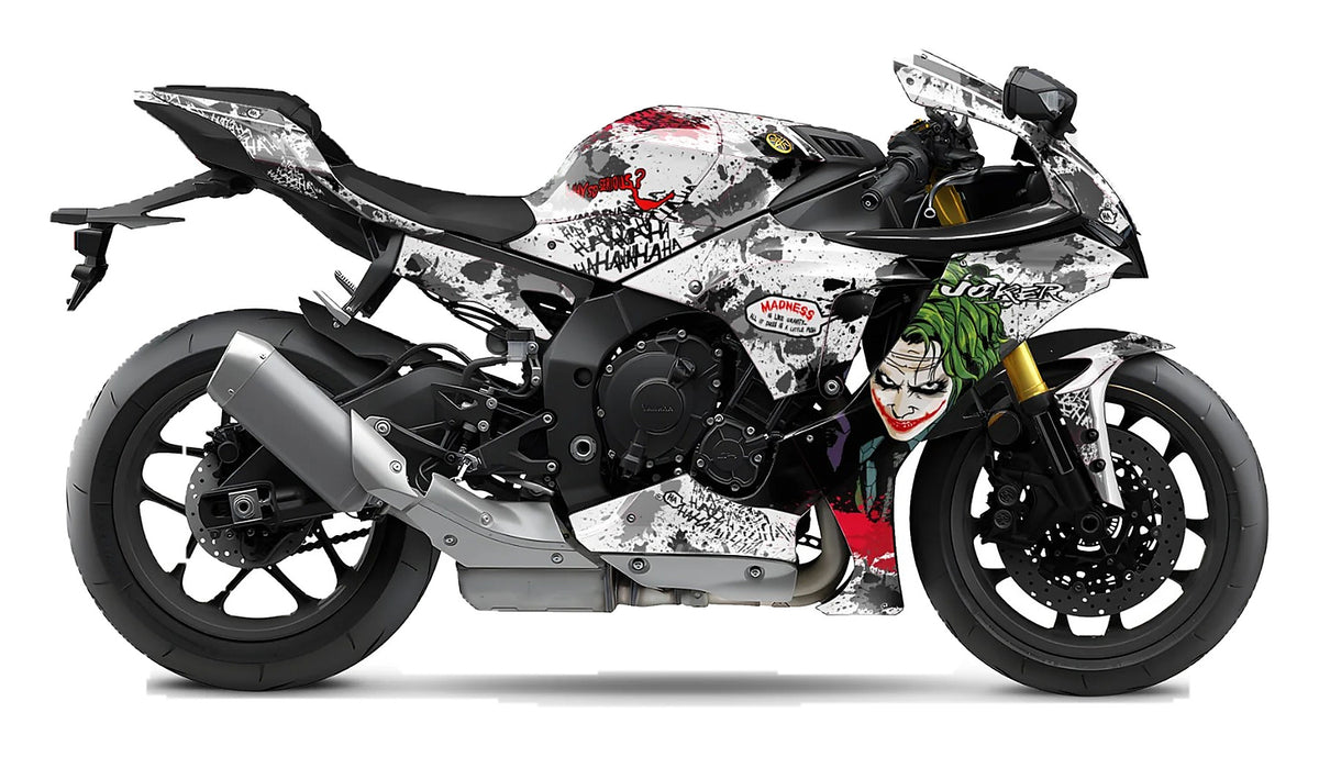 Kit de Gráficas para Moto de Pista Yamaha R1 - Diseño 86 - LedPro Racing