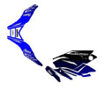 Kit de Gráficas para Moto de Pista Yamaha R1 - Diseño 97 - LedPro Racing
