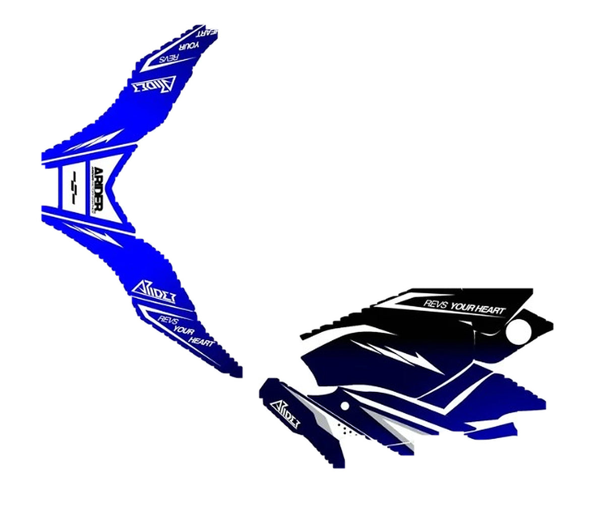 Kit de Gráficas para Moto de Pista Yamaha R1 - Diseño 97 - LedPro Racing
